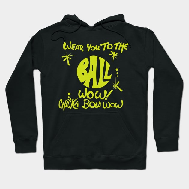 U-Roy "Wear You to the Ball" (yellow) Hoodie by Miss Upsetter Designs